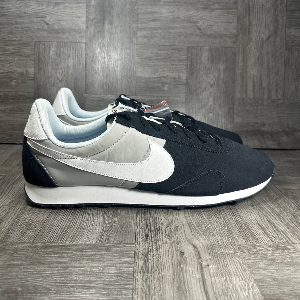 Nike Pre Montreal Mens 15 Black White Wolf Grey Retro Running NEW 898031-001